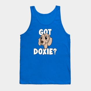 GOT DOXIE? Doggone Funny Dachshund Lover Tank Top